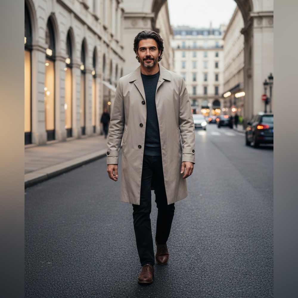 Men's Classic Rain Coat